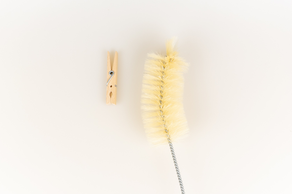 Flaschenbürste Kurbel klein